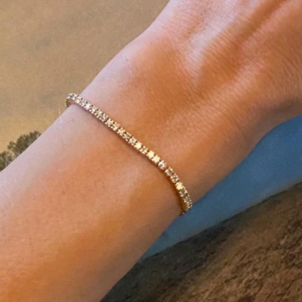 Diamond bolo tennis bracelet💎🎾